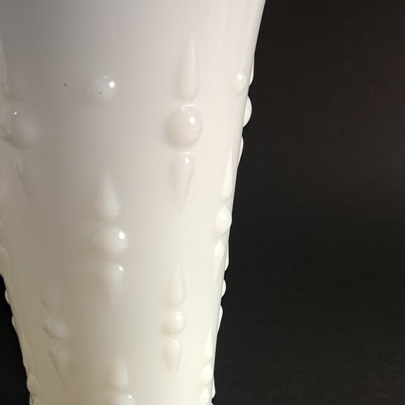Vintage Milk Glass Vase - Picture 2 of 4